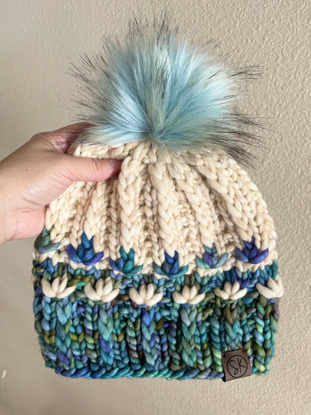 Mirror Pond Beanie - Luxury Hats, Merino Wool