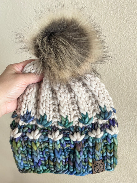 Mirror Pond Beanie - Luxury Hats, Merino Wool