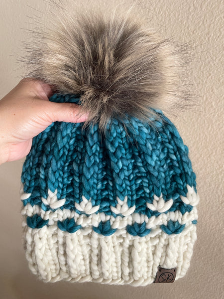 Mirror Pond Beanie - Luxury Hats, Merino Wool