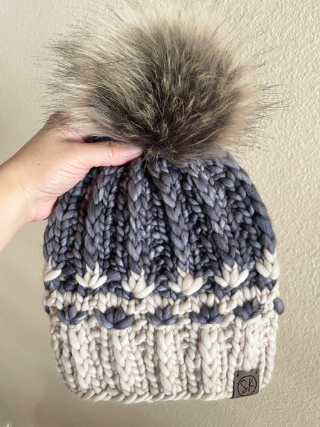 Mirror Pond Beanie - Luxury Hats, Merino Wool
