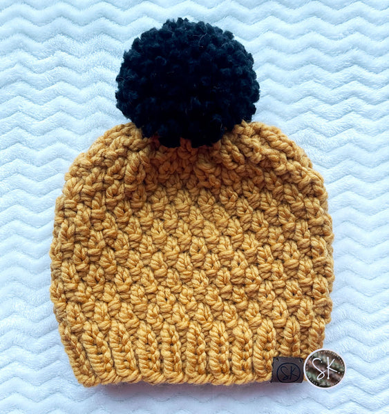 Mossy Birch Beanie Knitting Pattern