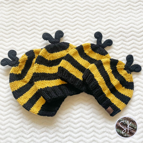 Bumblebee Knit Beanies