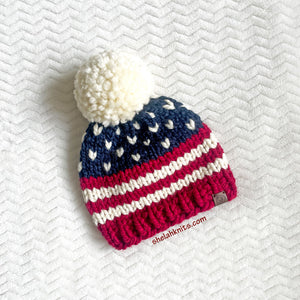 Americana Knit Beanies
