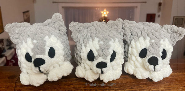 Amigurumi Husky Puppy