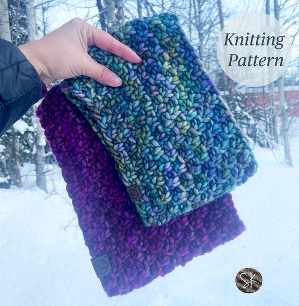 Mossy Birch Cowl Knitting Pattern