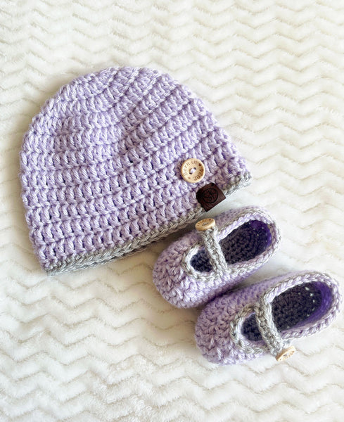 Crochet Baby Set - Born in 2024