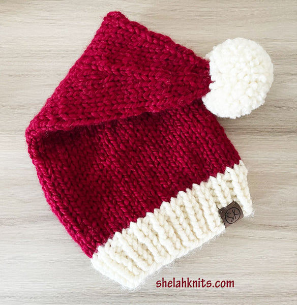 Classic Santa Knit Stocking Hat